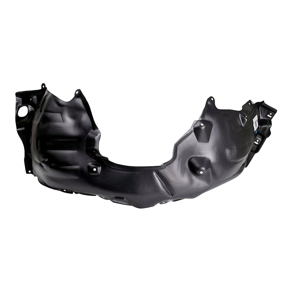 2018-2019 Toyota Camry Hybrid Front Passenger Side Fender Liner, to1249214. Front view.