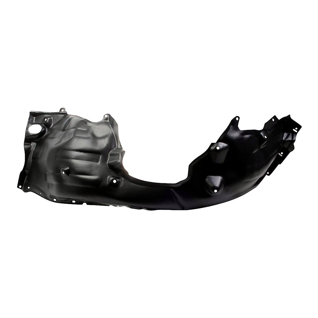 2018-2019 Toyota Camry Hybrid Front Passenger Side Fender Liner, to1249215. Front view.