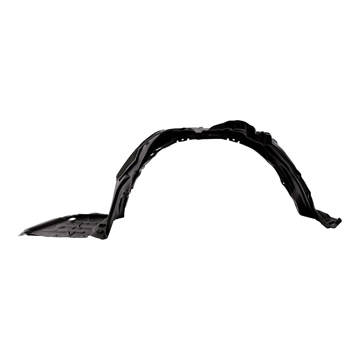 2017-2019 Toyota Prius Prime Front Passenger Side Fender Liner, to1249217. Front view.
