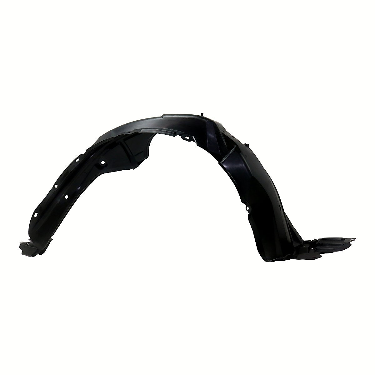 2018-2019 Toyota Yaris Hatchback Front Passenger Side Fender Liner, to1249221. Front view.