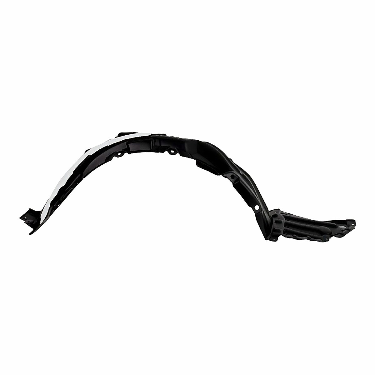 2019-2023 Toyota Corolla Hatchback Passenger Side Fender Liner, to1249231. Front view.