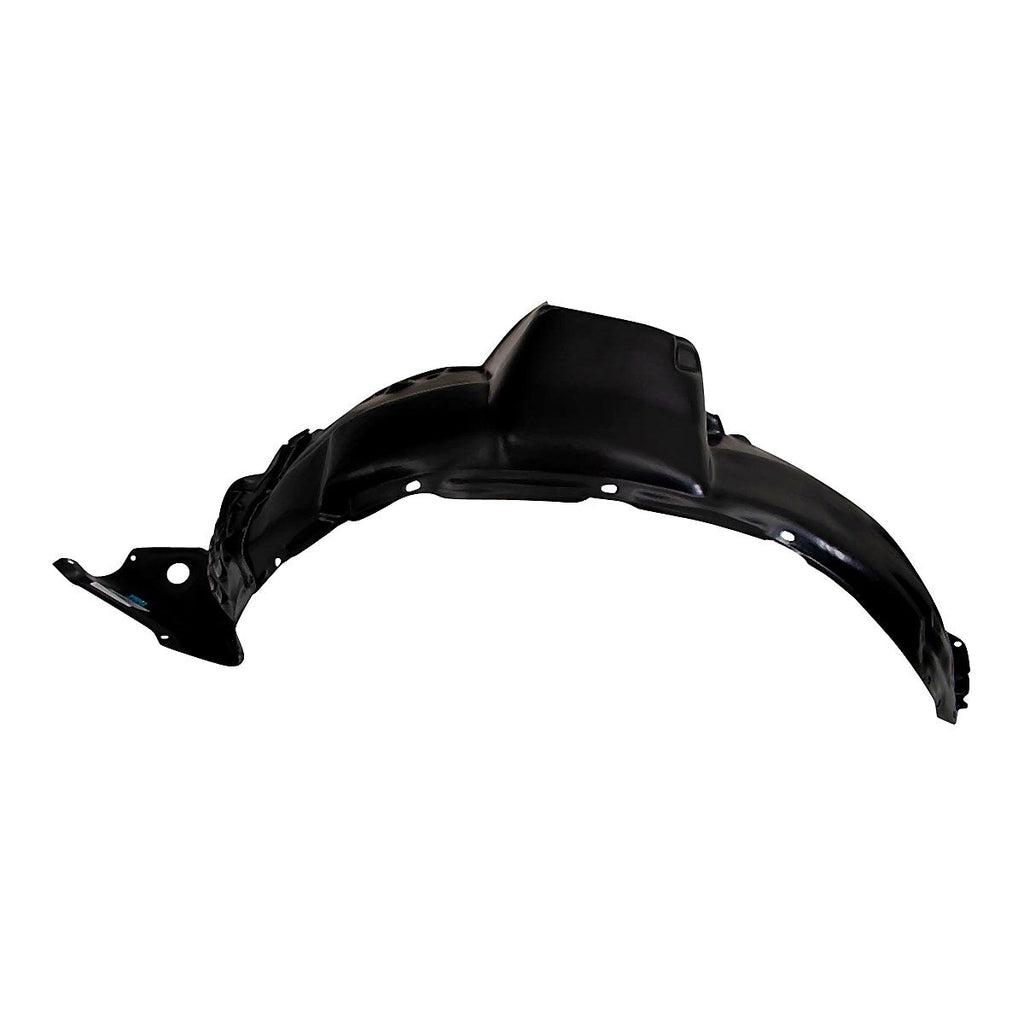 2006-2007 Toyota Highlander Hybrid Front Driver Side Fender Liner, to1250115. Front view.