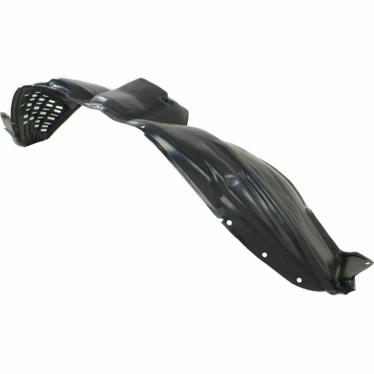 2006-2007 Toyota Highlander Hybrid Fender Liner Front Driver Side , TO1250115. Installed view for reference.