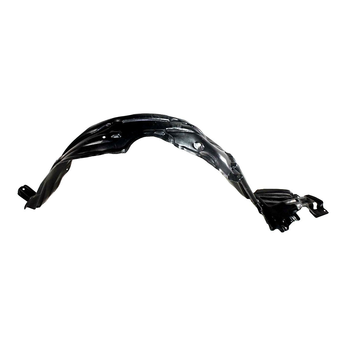 2004-2009 Toyota Prius Driver Side Fender Liner, to1250116. Front view.