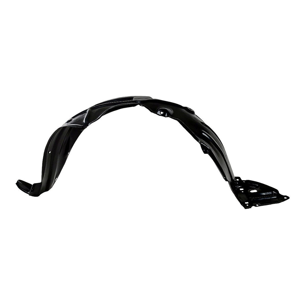 2006-2011 Toyota Yaris Hatchback Driver Side Fender Liner, to1250119. Front view.