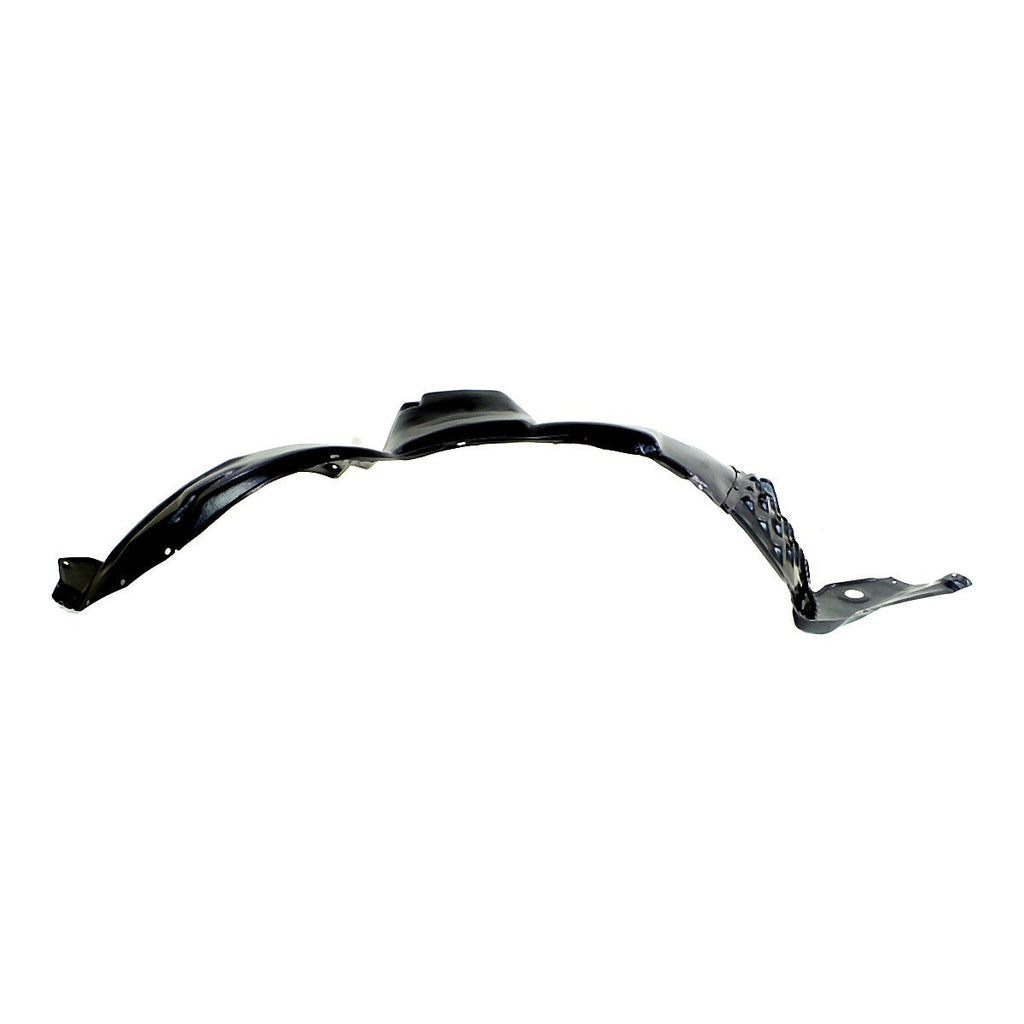 2006-2007 Toyota Highlander Hybrid Front Passenger Side Fender Liner, to1251115. Front view.