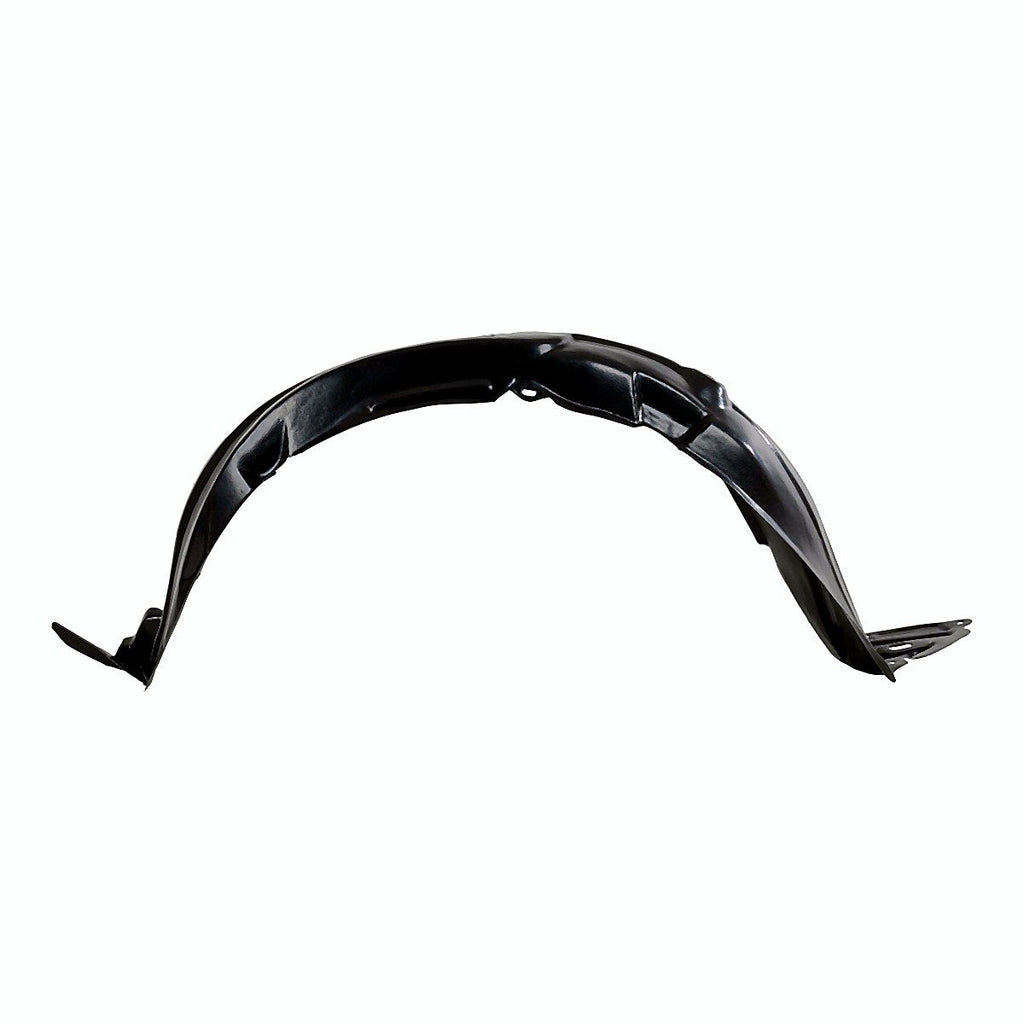 2006-2011 Toyota Yaris Hatchback Passenger Side Fender Liner, to1251119. Front view.