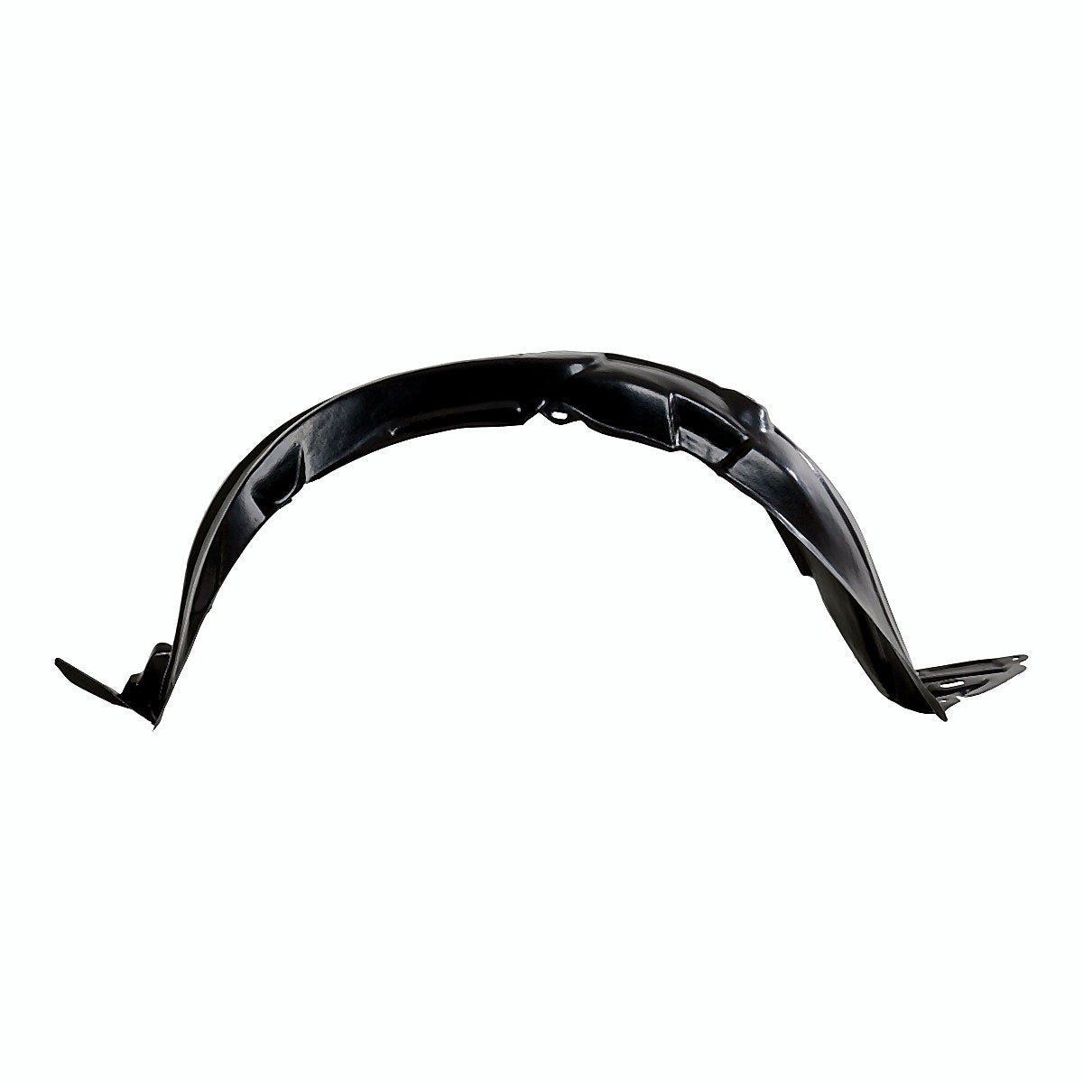2006-2011 Toyota Yaris Hatchback Passenger Side Fender Liner, to1251119. Front view.