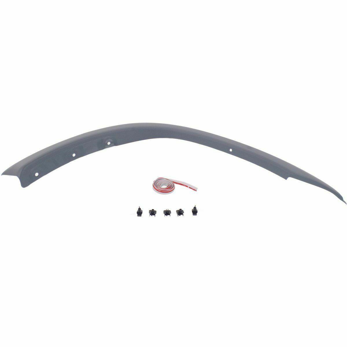 2001-2005 Toyota Rav4 Fender Flare Front Passenger Side , TO1269102. Installed view for reference.