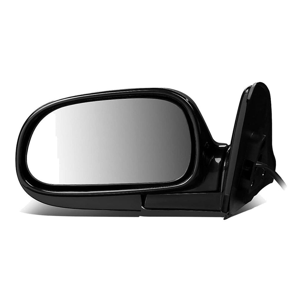 1993-1996 Toyota Corolla Wagon Rear Driver Side Door Mirror, to1320104. Front view.