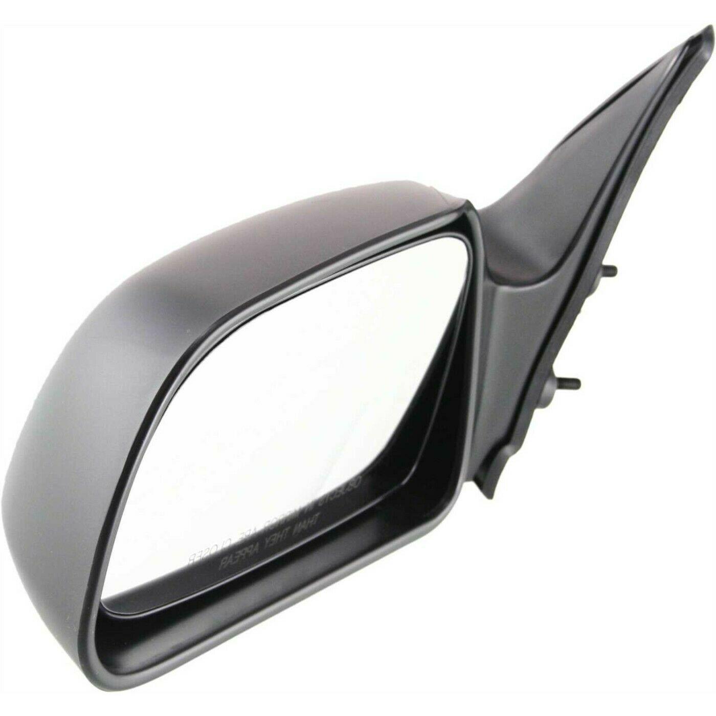 2001-2004 Toyota Tacoma Mirror Driver Side Manual , TO1320160. Durable and impact-resistant.
