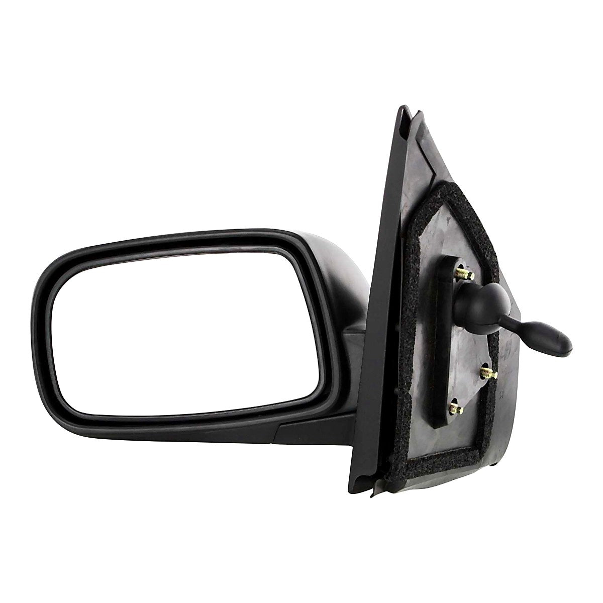 2000-2005 Toyota Echo Rear Driver Side Door Mirror, to1320197. Front view.