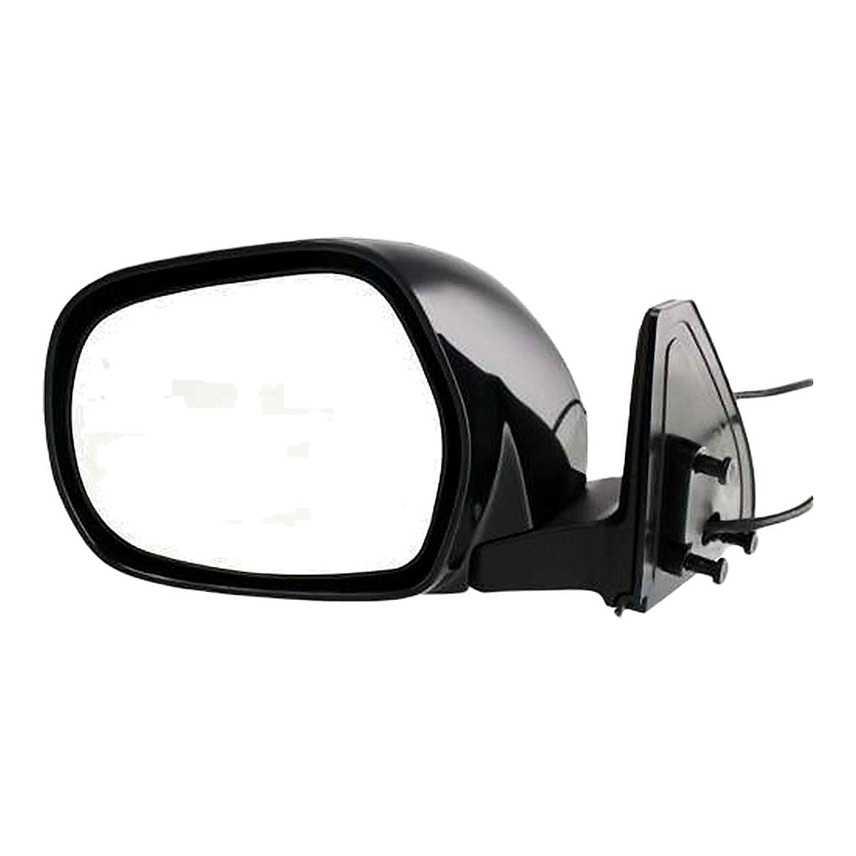 2003-2009 Toyota 4Runner Rear Driver Side Door Mirror, to1320199. Front view.