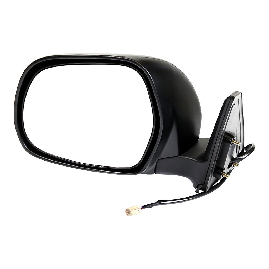 2003-2009 Toyota 4Runner Rear Driver Side Door Mirror, to1320202. Front view.
