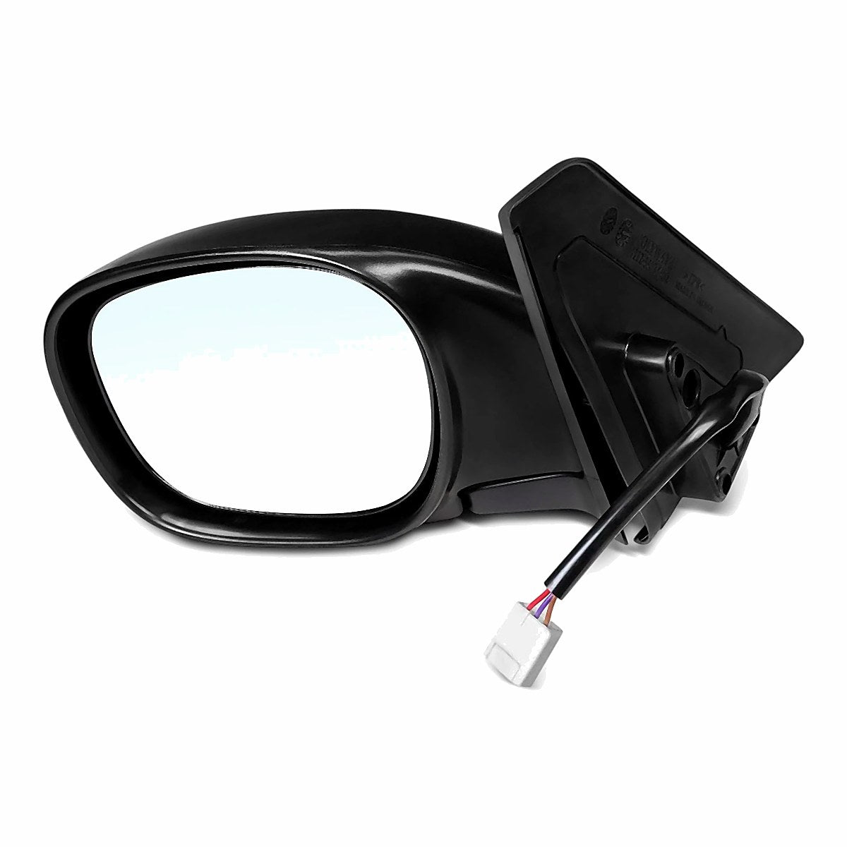 1996-1997 Toyota Rav4 Rear Driver Side Door Mirror, to1320217. Front view.