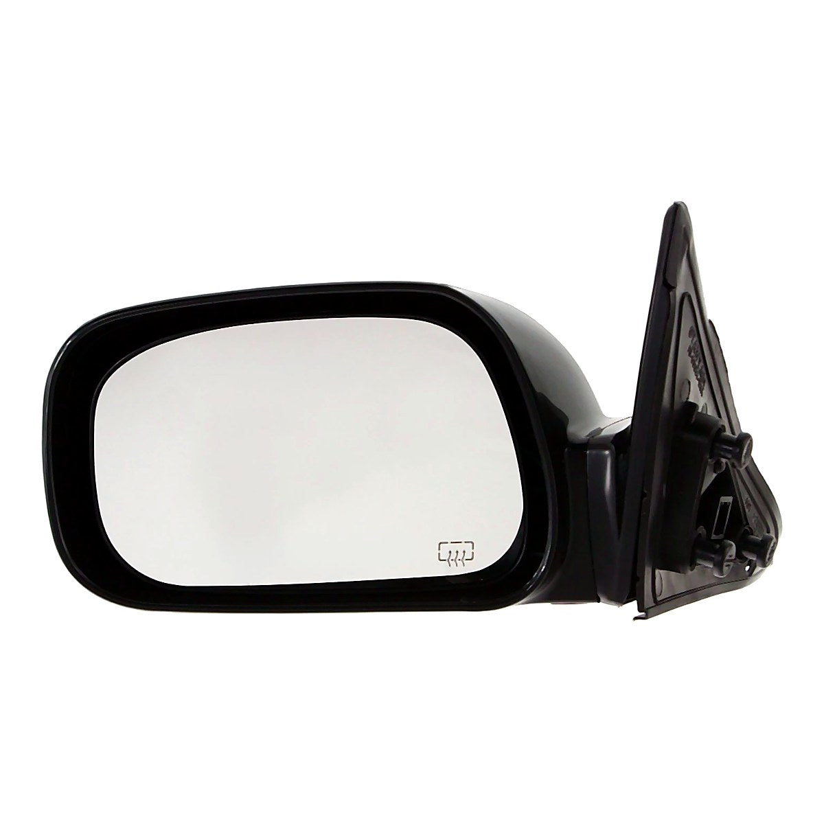 2002-2006 Toyota Camry Rear Driver Side Door Mirror, to1320219. Front view.