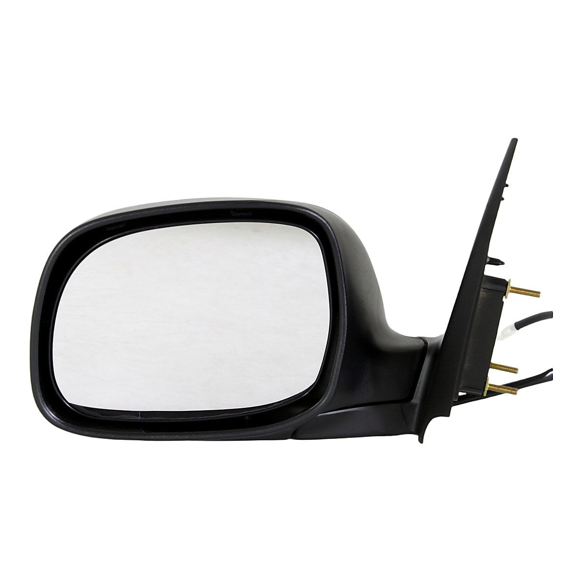 2003-2006 Toyota Tundra Rear Driver Side Door Mirror, to1320228. Front view.