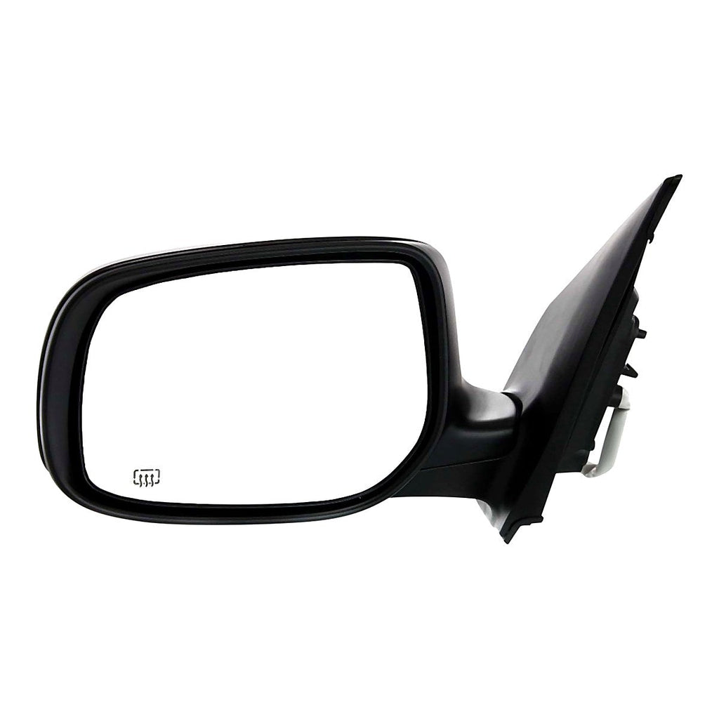 2009-2013 Toyota Corolla Sedan Rear Driver Side Door Mirror, to1320247. Front view.