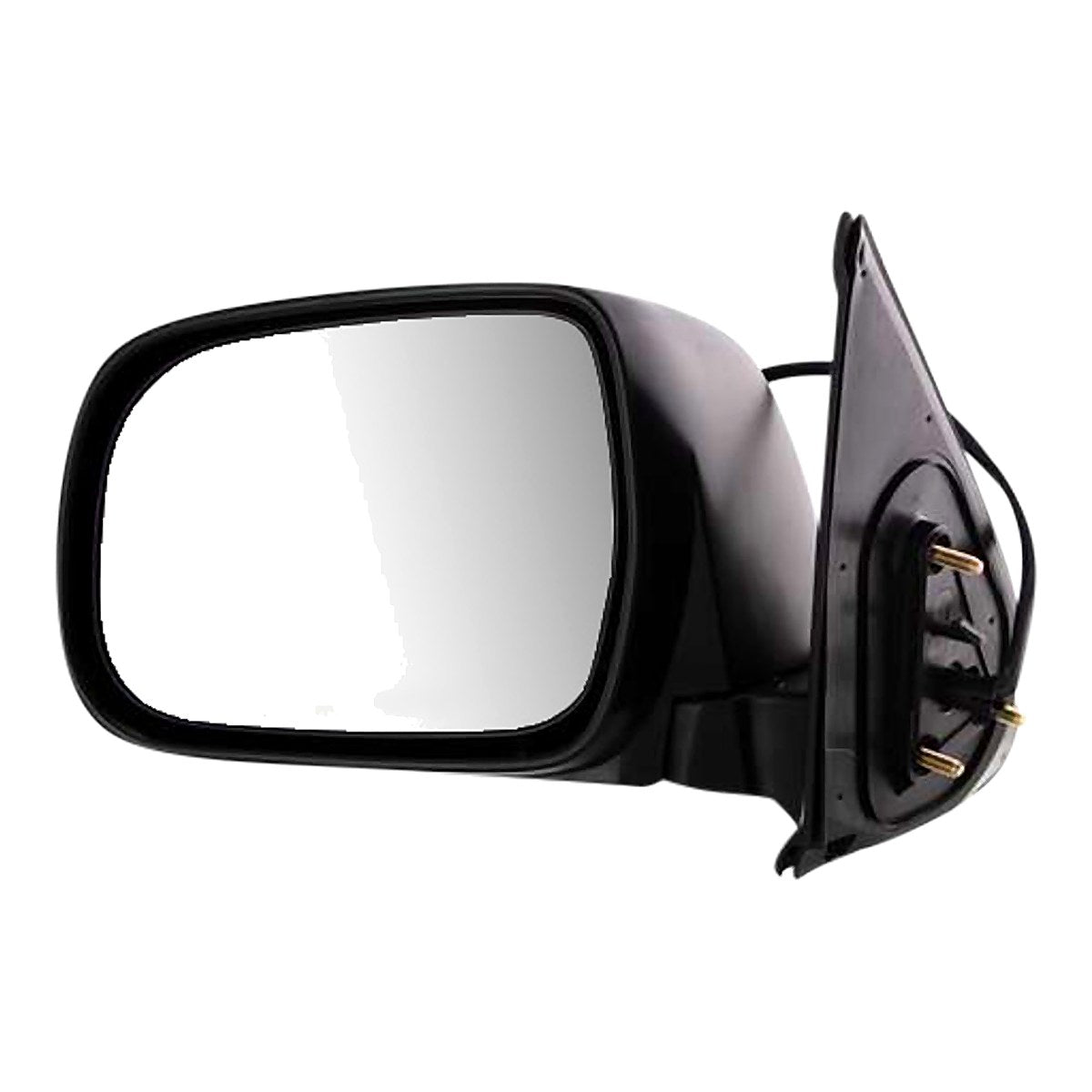 2005-2011 Toyota Tacoma Rear Driver Side Door Mirror, to1320256. Front view.