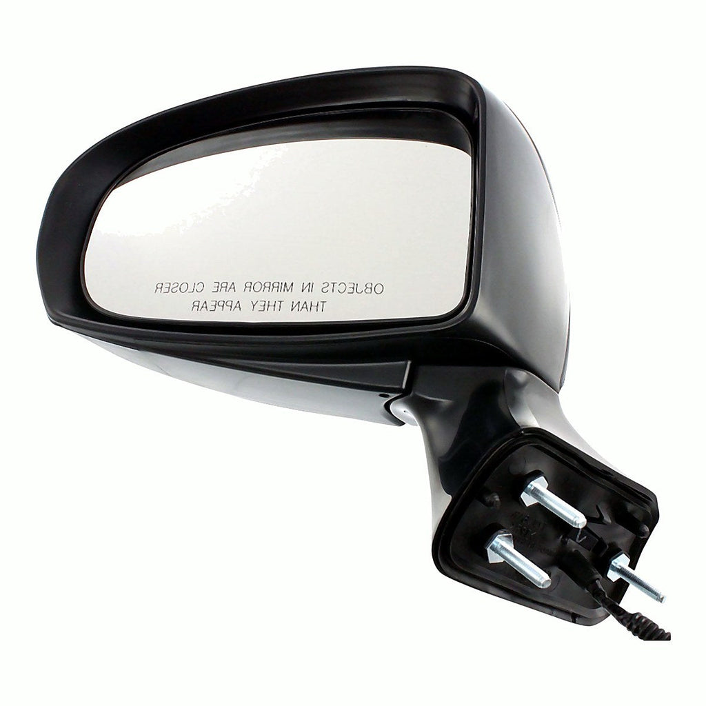 2009-2012 Toyota Venza Rear Driver Side Door Mirror, to1320257. Front view.