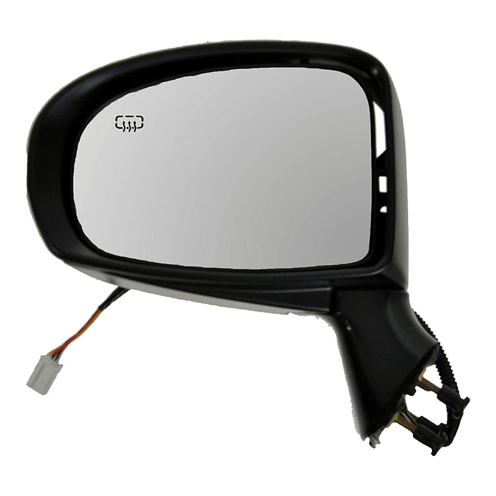 2009-2012 Toyota Venza Rear Driver Side Door Mirror, to1320258. Front view.