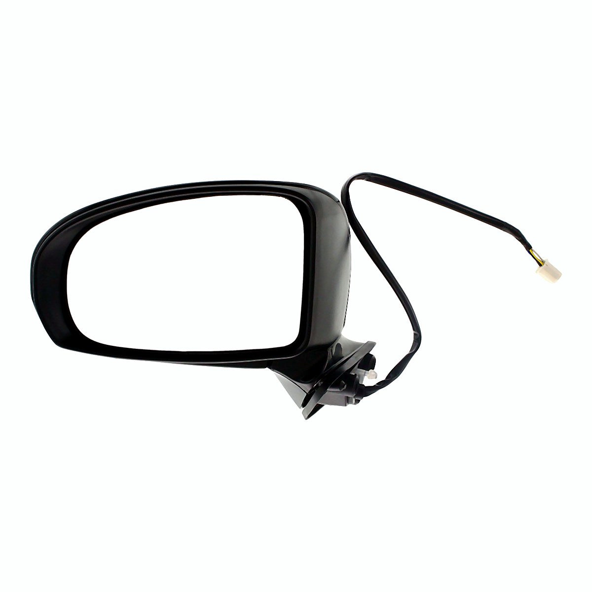 2012-2015 Toyota Prius Plug In Rear Driver Side Door Mirror, to1320262. Front view.