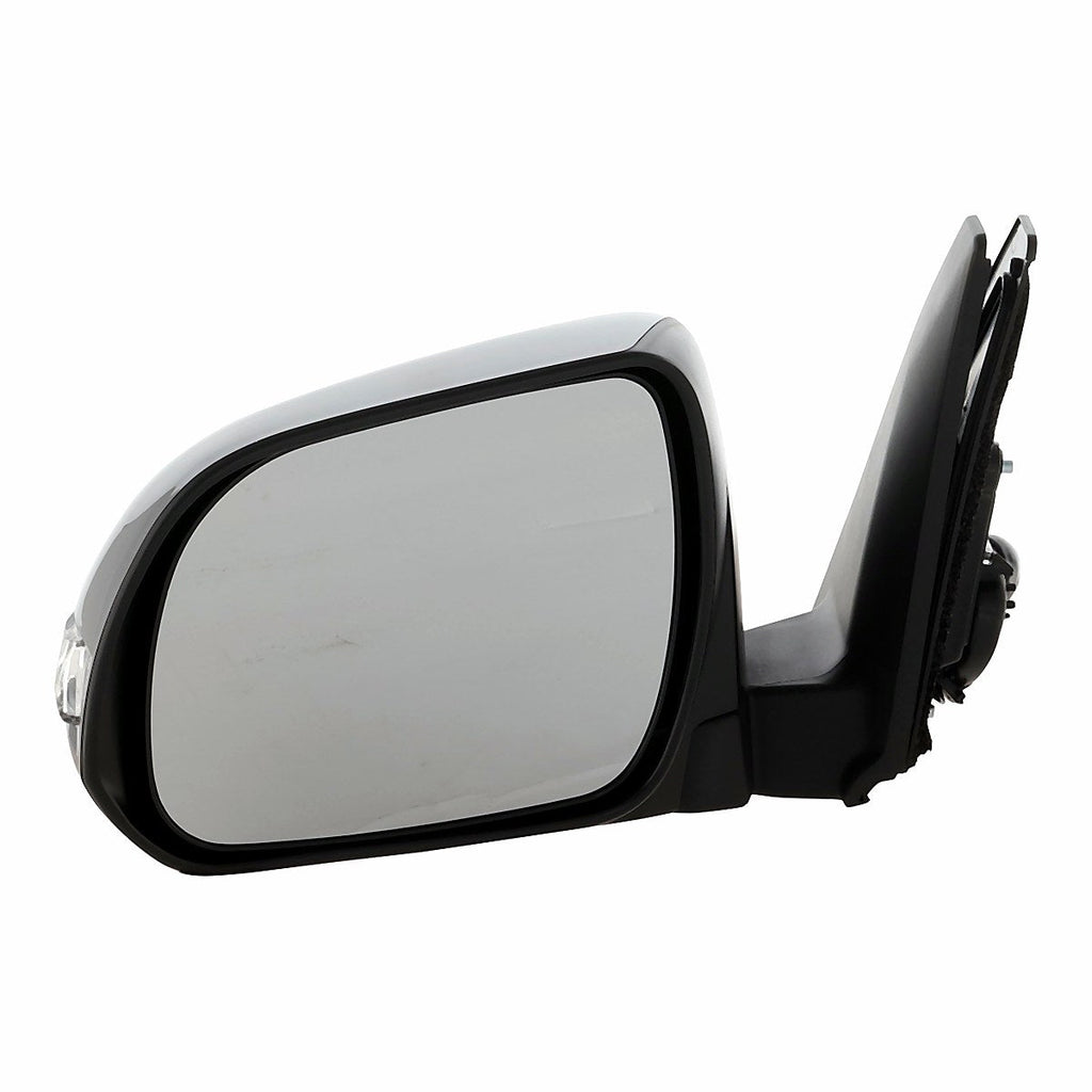 2010-2013 Toyota 4Runner Rear Driver Side Door Mirror, to1320263. Front view.