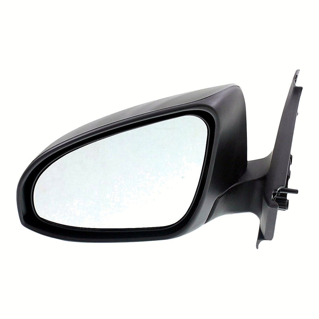 2012-2014 Toyota Yaris Hatchback Rear Driver Side Door Mirror, to1320278. Front view.