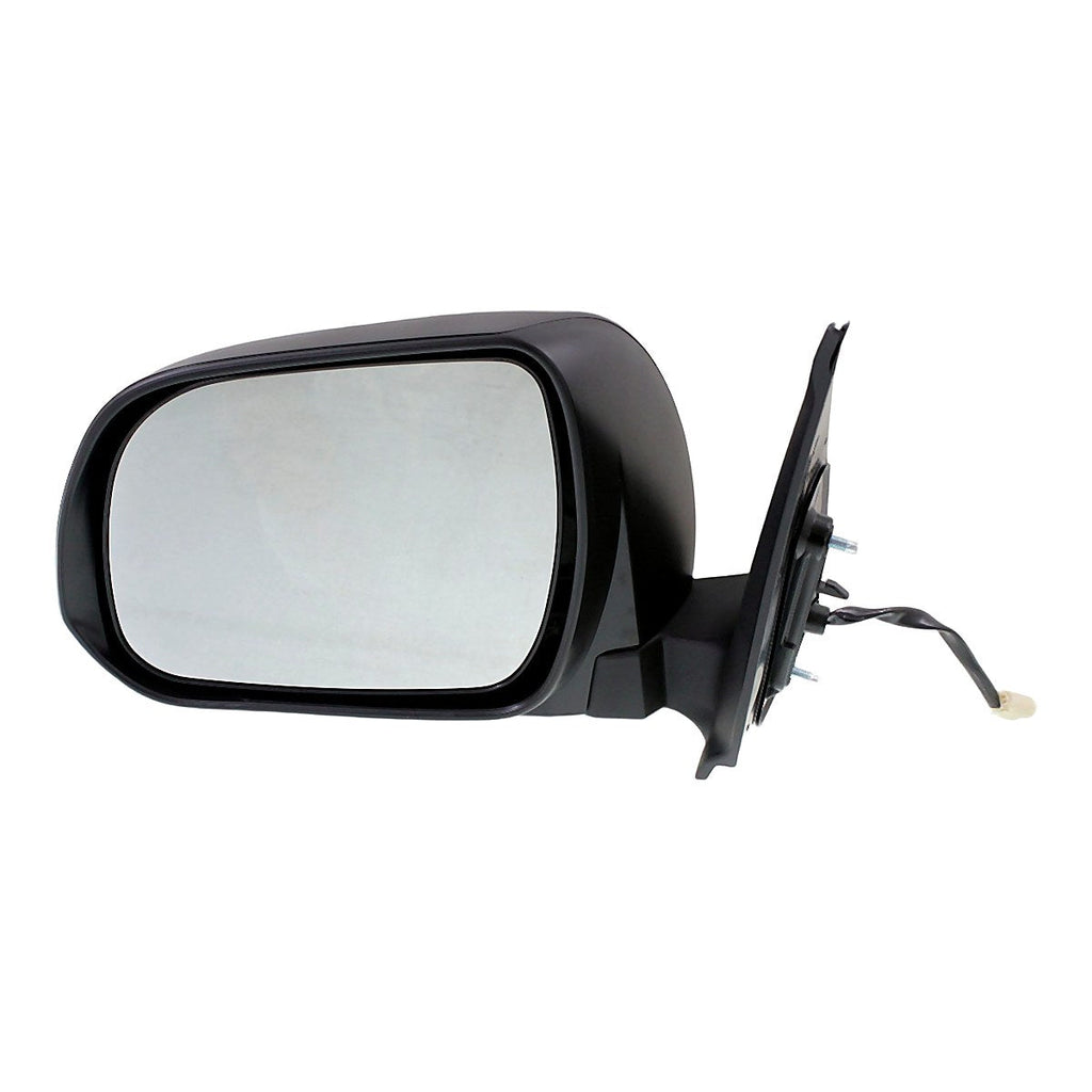 2012-2015 Toyota Tacoma Rear Driver Side Door Mirror, to1320282. Front view.