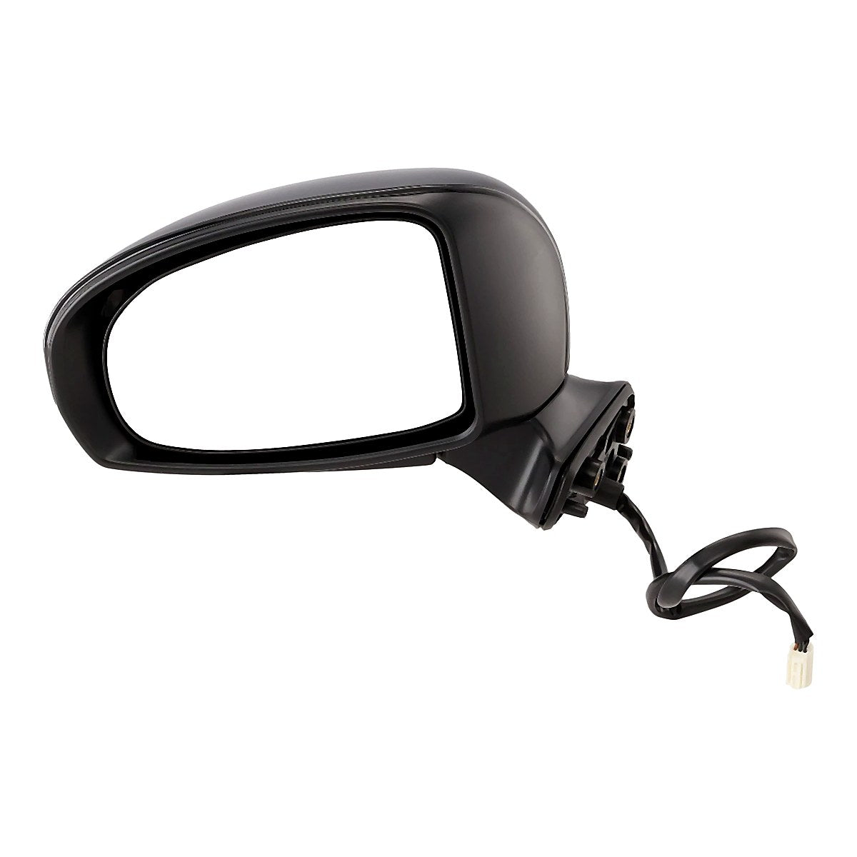 2012-2013 Toyota Prius V Rear Driver Side Door Mirror, to1320286. Front view.