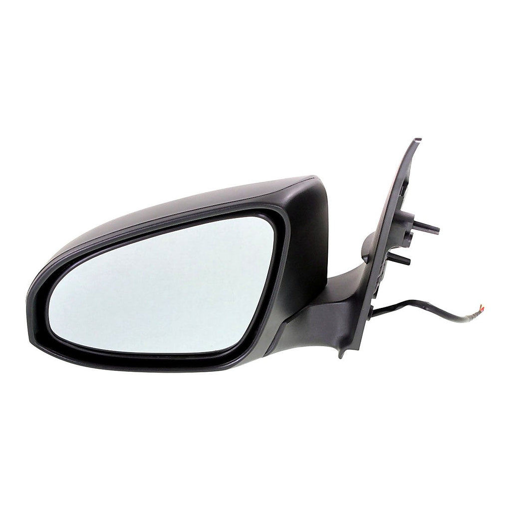 2014-2019 Toyota Corolla Sedan Rear Driver Side Door Mirror, to1320293. Front view.