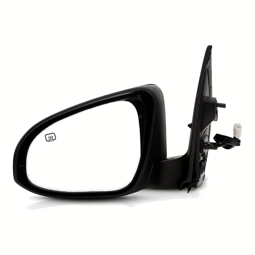 2014-2019 Toyota Corolla Sedan Rear Driver Side Door Mirror, to1320294. Front view.