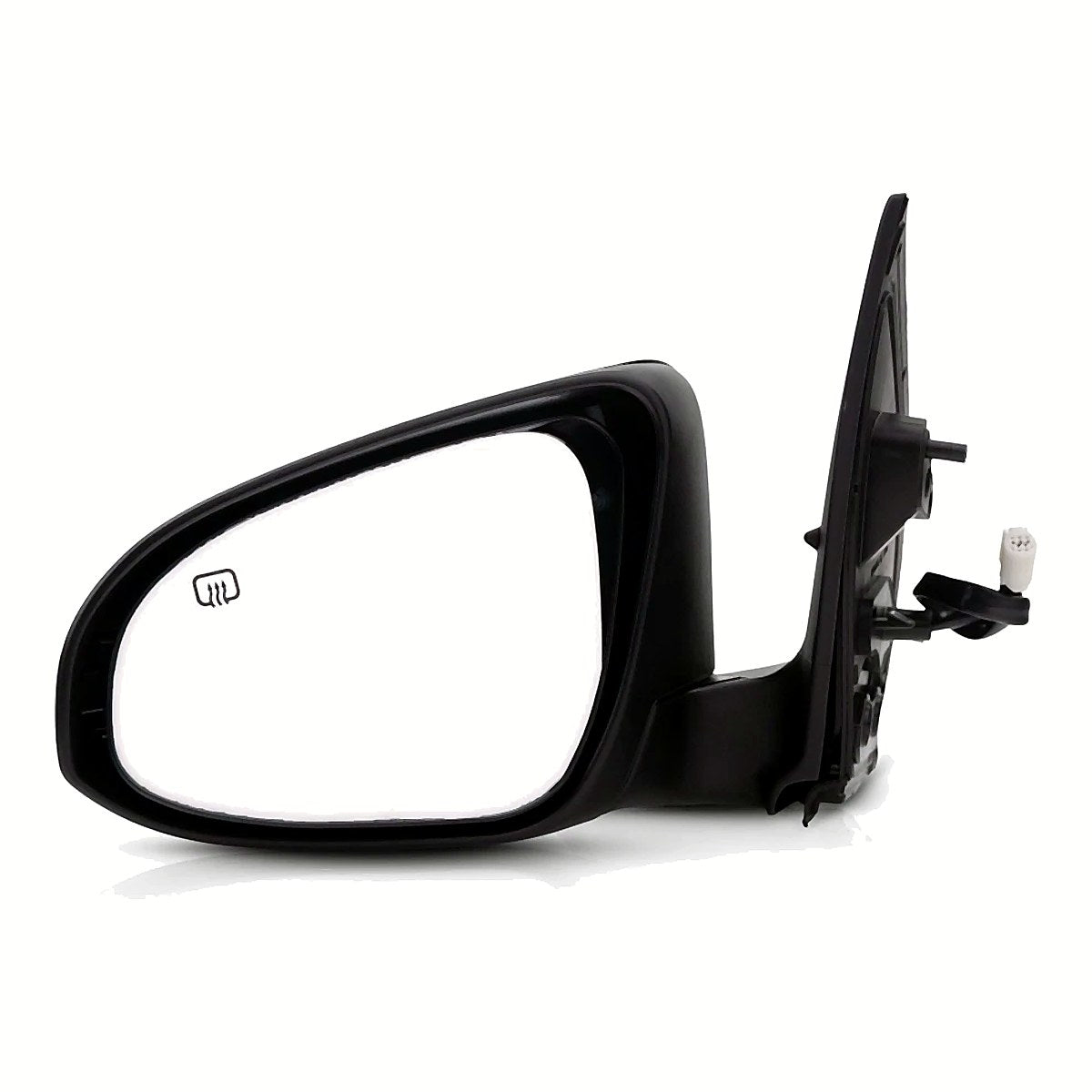 2014-2019 Toyota Corolla Sedan Rear Driver Side Door Mirror, to1320294. Front view.