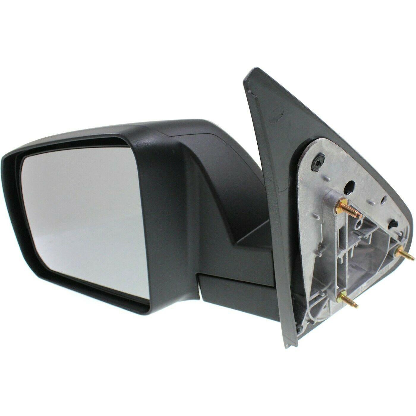 2014-2017 Toyota Tundra Mirror Driver Side Manual , TO1320308. Side view of the replacement part.