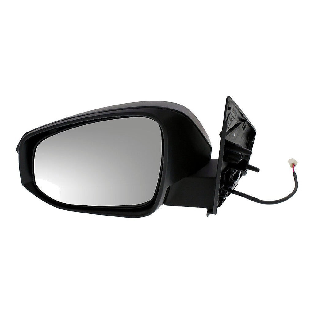 2013-2015 Toyota Rav4 Rear Driver Side Door Mirror, to1320309. Front view.