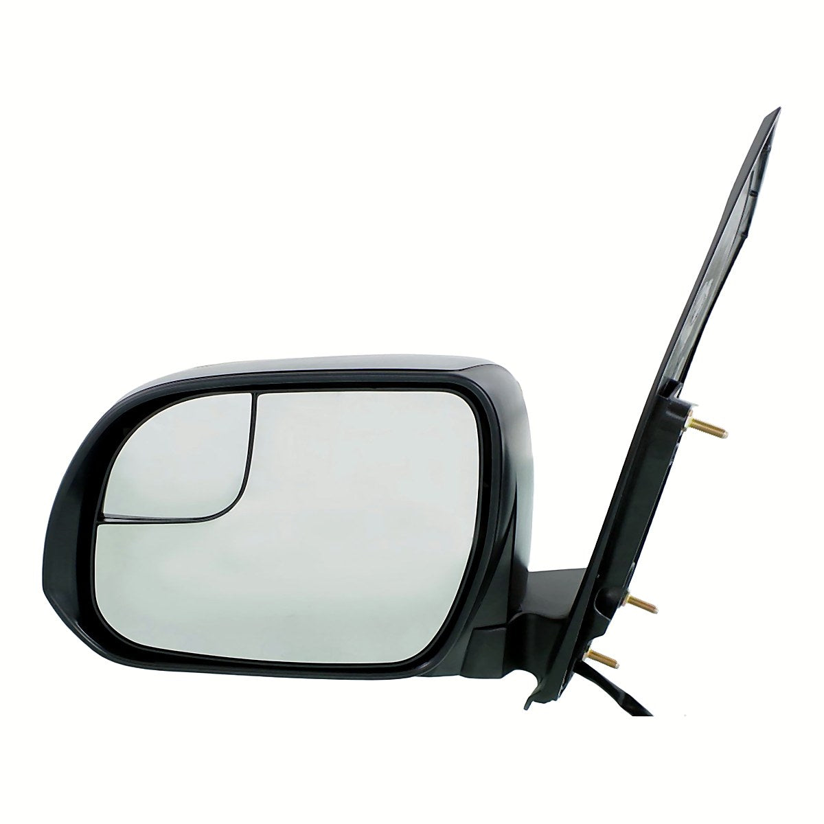 2015-2020 Toyota Sienna Rear Driver Side Door Mirror, to1320338. Front view.