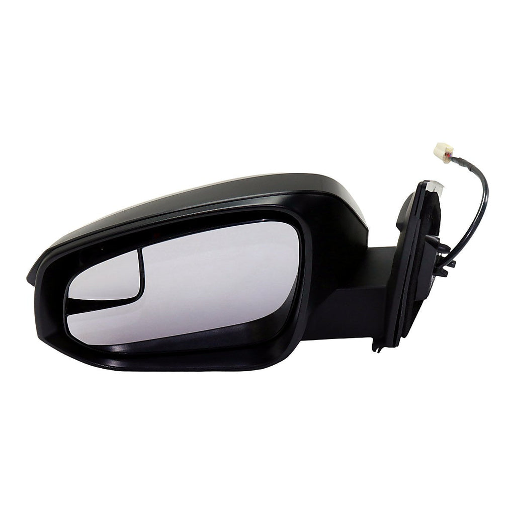 2016-2018 Toyota Rav4 Rear Driver Side Door Mirror, to1320345. Front view.
