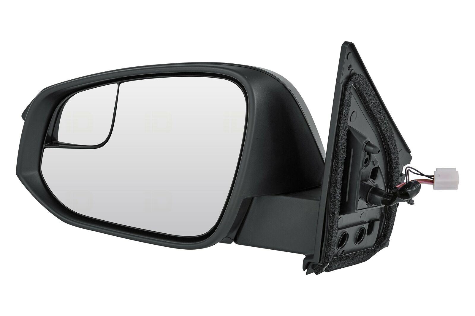 2016-2018 Toyota Rav4 Mirror Driver Side Power , TO1320346. Angle view for visual reference.