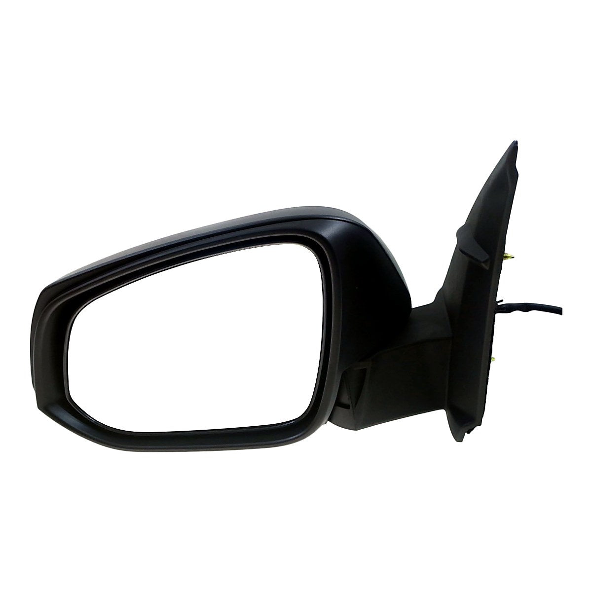 2016-2023 Toyota Tacoma Rear Driver Side Door Mirror, to1320348. Front view.