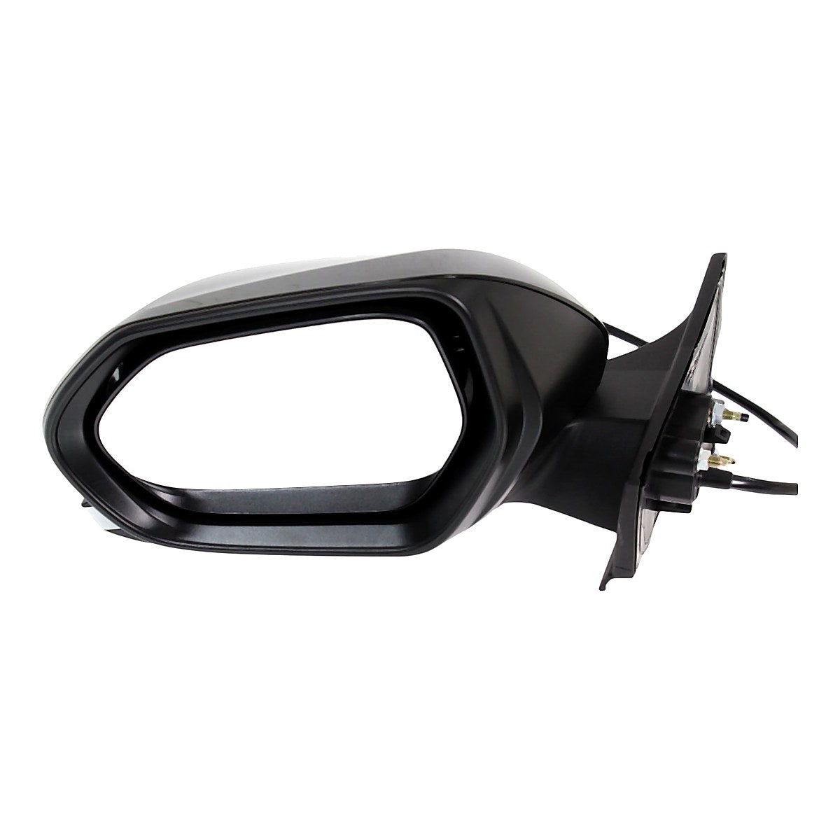 2017-2022 Toyota Prius Prime Rear Driver Side Door Mirror, to1320354. Front view.