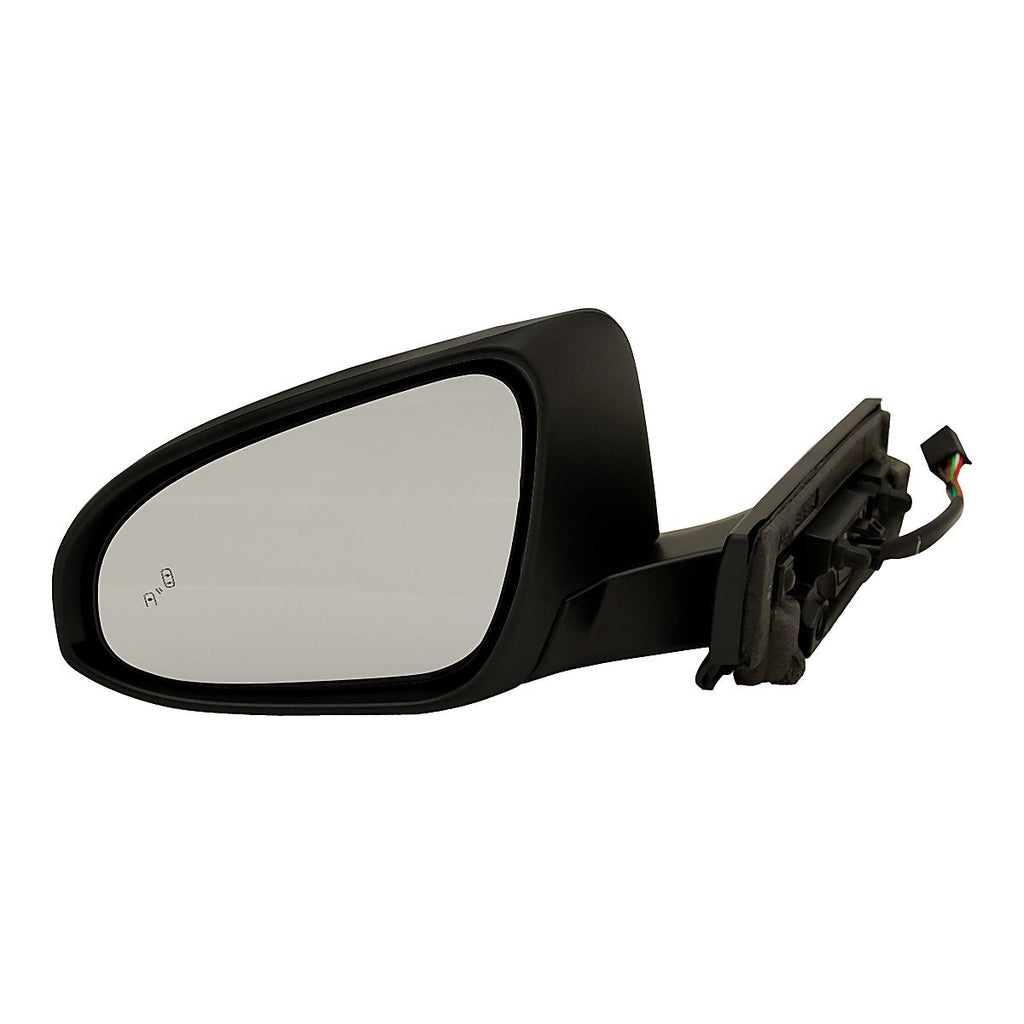 2018-2022 Toyota Chr Rear Driver Side Door Mirror, to1320365. Front view.