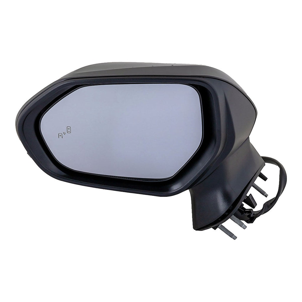 2018-2023 Toyota Camry Rear Driver Side Door Mirror, to1320368. Front view.