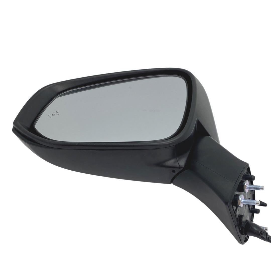 2019-2023 Toyota Rav4 Mirror Driver Side Power , TO1320384. Side view of the replacement part.