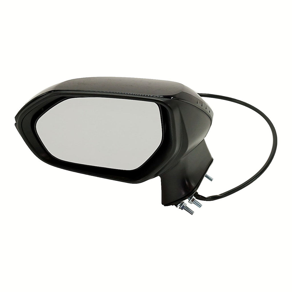 2020-2023 Toyota Corolla Sedan Rear Driver Side Door Mirror, to1320392. Front view.