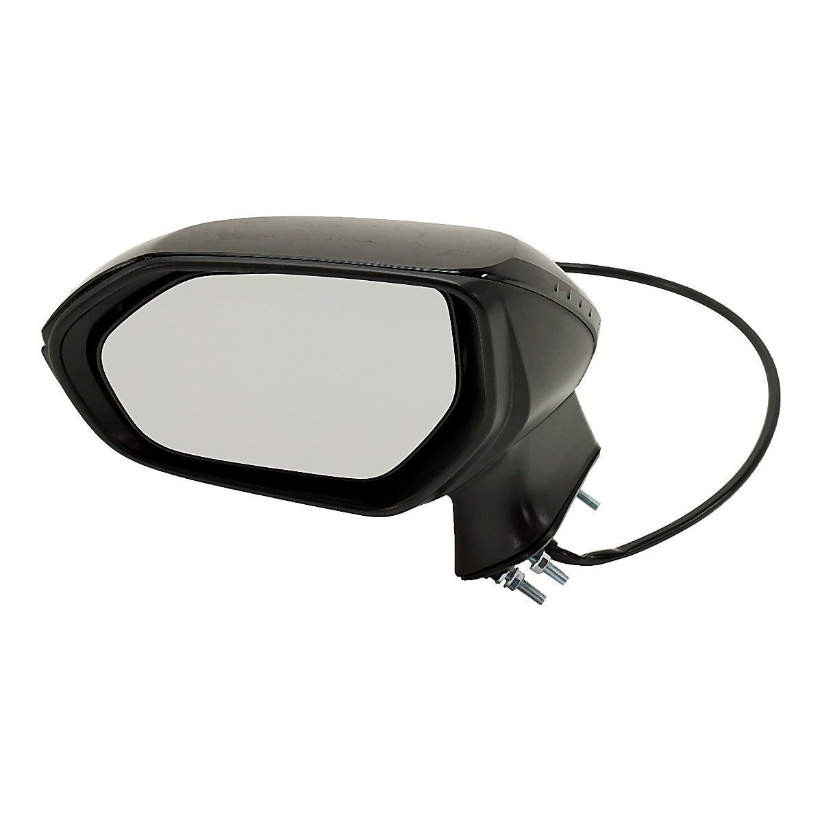 2020-2023 Toyota Corolla Sedan Rear Driver Side Door Mirror, to1320392. Front view.