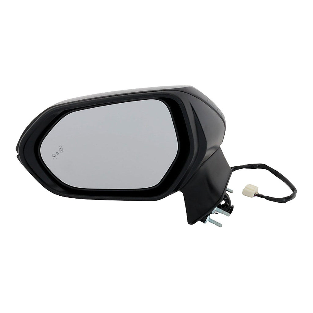 2019-2020 Toyota Corolla Hatchback Rear Driver Side Door Mirror, to1320393. Front view.