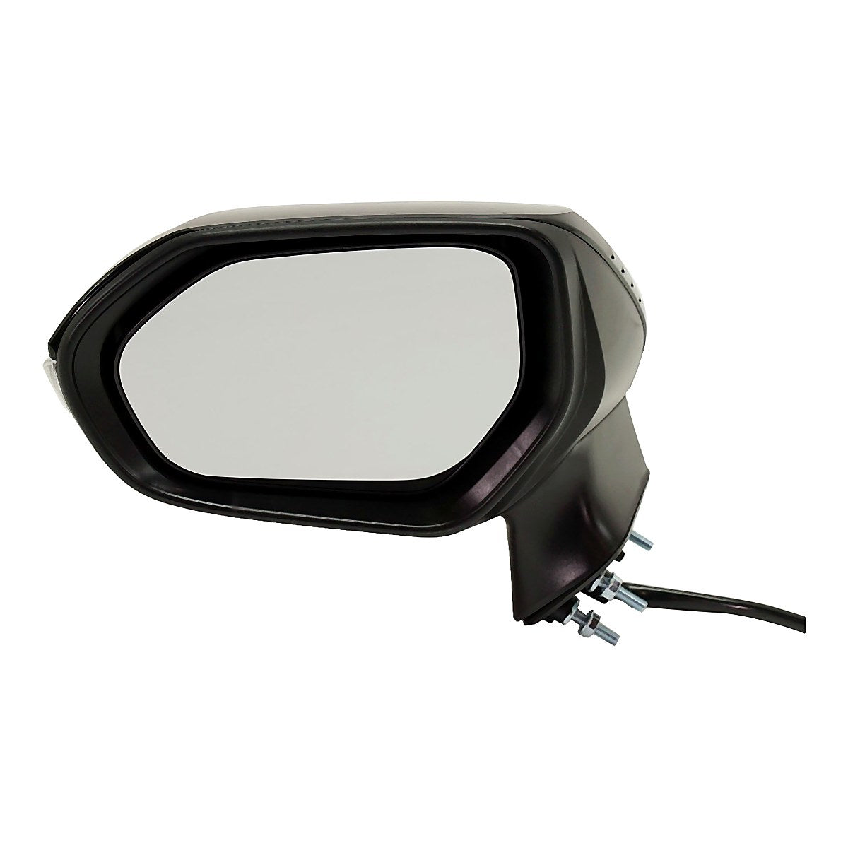 2020-2023 Toyota Corolla Sedan Rear Driver Side Door Mirror, to1320394. Front view.