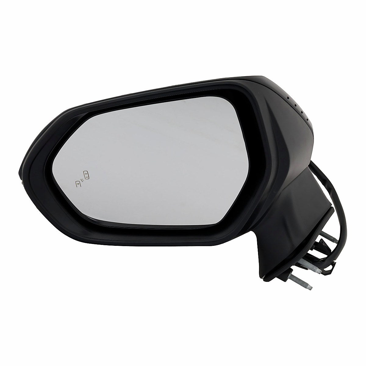2020-2023 Toyota Corolla Sedan Rear Driver Side Door Mirror, to1320395. Front view.