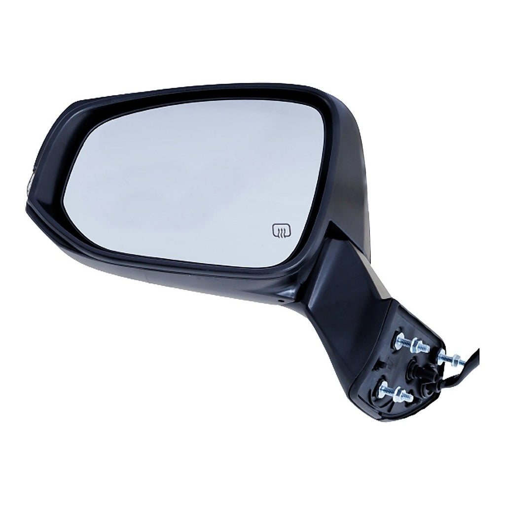 2020-2023 Toyota Highlander Rear Driver Side Door Mirror, to1320414. Front view.