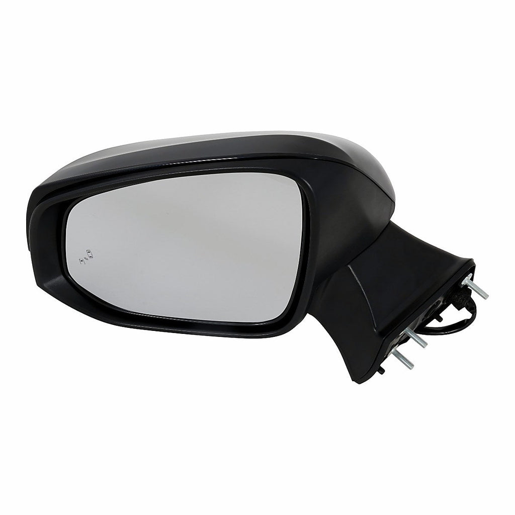 2020-2023 Toyota Highlander Hybrid Rear Driver Side Door Mirror, to1320415. Front view.